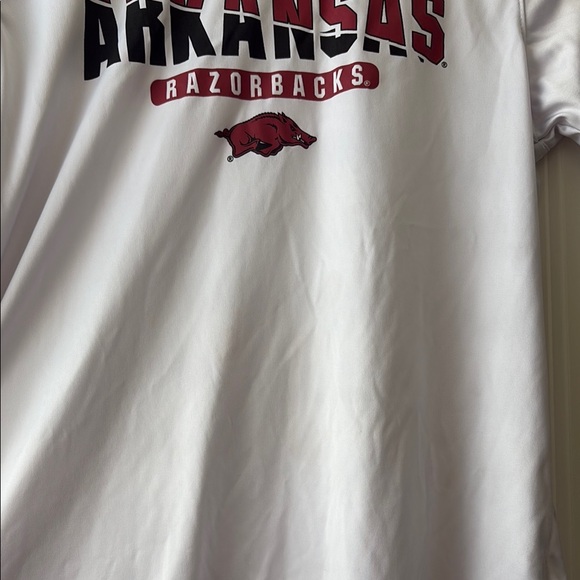 Arkansas Razorbacks White T-Shirt - Picture 2 of 5